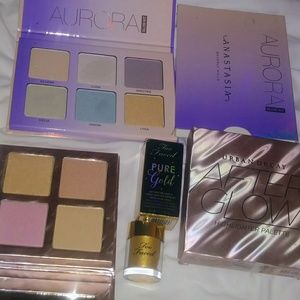 Urban Decay, Anastasia & Too Faced Highlighters